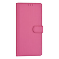Oppo A53s Book type case - Card holder - Magnetic closure - Hot Pink