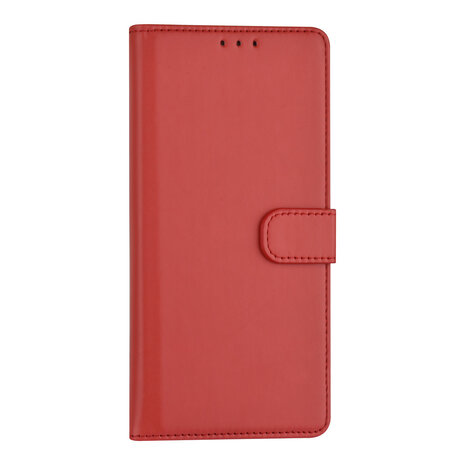 Oppo A54 5G & Oppo A74 5G Book type case - Card holder - Magnetic closure - Red Oppo A54 5G & Oppo A74 5G Book type case - Card holder - Magnetic closure - Red