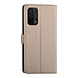 Oppo A74 5G & Oppo A54 5G Book-Case hul - Kartenhalter - Magnetverschluss - Gold Oppo A74 5G & Oppo A54 5G Book-Case hul - Kartenhalter - Magnetverschluss - Gold