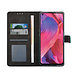 Oppo A74 5G & Oppo A54 5G Book-Case hul - Kartenhalter - Magnetverschluss - Hellblau Oppo A74 5G & Oppo A54 5G Book-Case hul - Kartenhalter - Magnetverschluss - Hellblau
