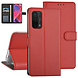 Oppo A74 5G & Oppo A54 5G Book-Case hul - Kartenhalter - Magnetverschluss - Rot Oppo A74 5G & Oppo A54 5G Book-Case hul - Kartenhalter - Magnetverschluss - Rot