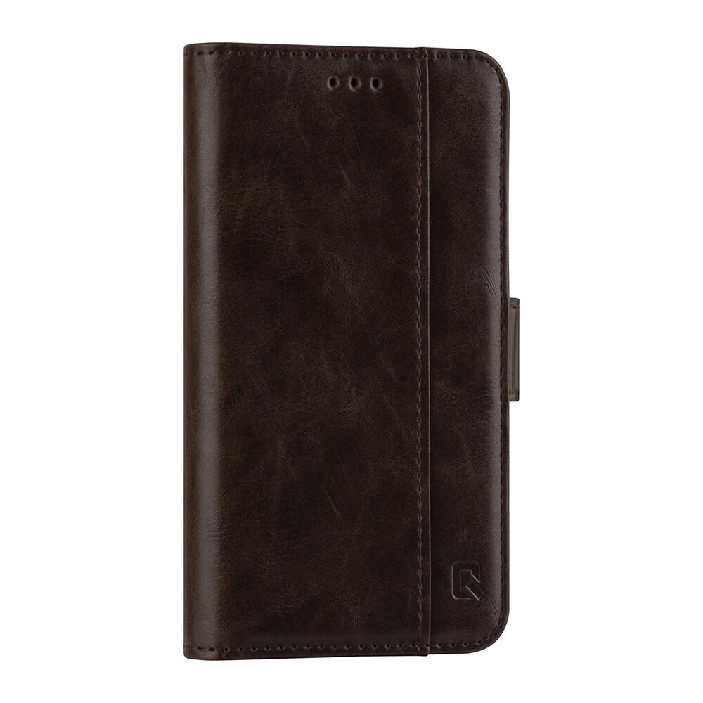 UNIQ Accessory UNIQ Accessory Book-Case hul iPhone 13 Mini - Kartenhalter - Magnetverschluss - Braun UNIQ Accessory UNIQ Accessory Book-Case hul iPhone 13 Mini - Kartenhalter - Magnetverschluss - Braun