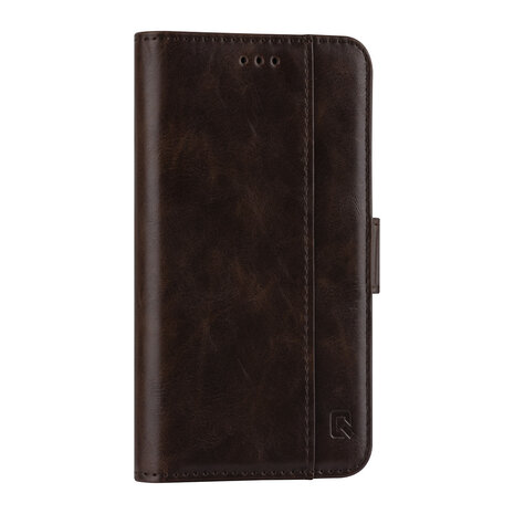 UNIQ Accessory UNIQ Accessory Book type housse iPhone 13 Mini - Porte-cartes - Fermeture magnétique - Marron UNIQ Accessory UNIQ Accessory Book type housse iPhone 13 Mini - Porte-cartes - Fermeture magnétique - Marron