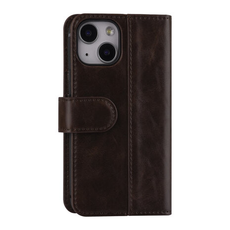 UNIQ Accessory UNIQ Accessory Book-Case hul iPhone 13 Mini - Kartenhalter - Magnetverschluss - Braun UNIQ Accessory UNIQ Accessory Book-Case hul iPhone 13 Mini - Kartenhalter - Magnetverschluss - Braun