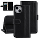 UNIQ Accessory UNIQ Accessory Book-Case hul iPhone 13 & 14 - Kartenhalter - Magnetverschluss - Schwarz UNIQ Accessory UNIQ Accessory Book-Case hul iPhone 13 & 14 - Kartenhalter - Magnetverschluss - Schwarz
