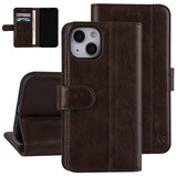 UNIQ Accessory UNIQ Accessory Book type housse iPhone 13 & 14 - Porte-cartes - Fermeture magnetique - Marron UNIQ Accessory UNIQ Accessory Book type housse iPhone 13 & 14 - Porte-cartes - Fermeture magnetique - Marron