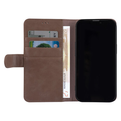 UNIQ Accessory UNIQ Accessory Book-Case hul iPhone 13 Pro - Kartenhalter - Magnetverschluss - Rosa UNIQ Accessory UNIQ Accessory Book-Case hul iPhone 13 Pro - Kartenhalter - Magnetverschluss - Rosa