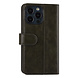 UNIQ Accessory UNIQ Accessory Book type housse iPhone 13 Pro - Porte-cartes - Fermeture magnétique - Vert foncé UNIQ Accessory UNIQ Accessory Book type housse iPhone 13 Pro - Porte-cartes - Fermeture magnétique - Vert foncé