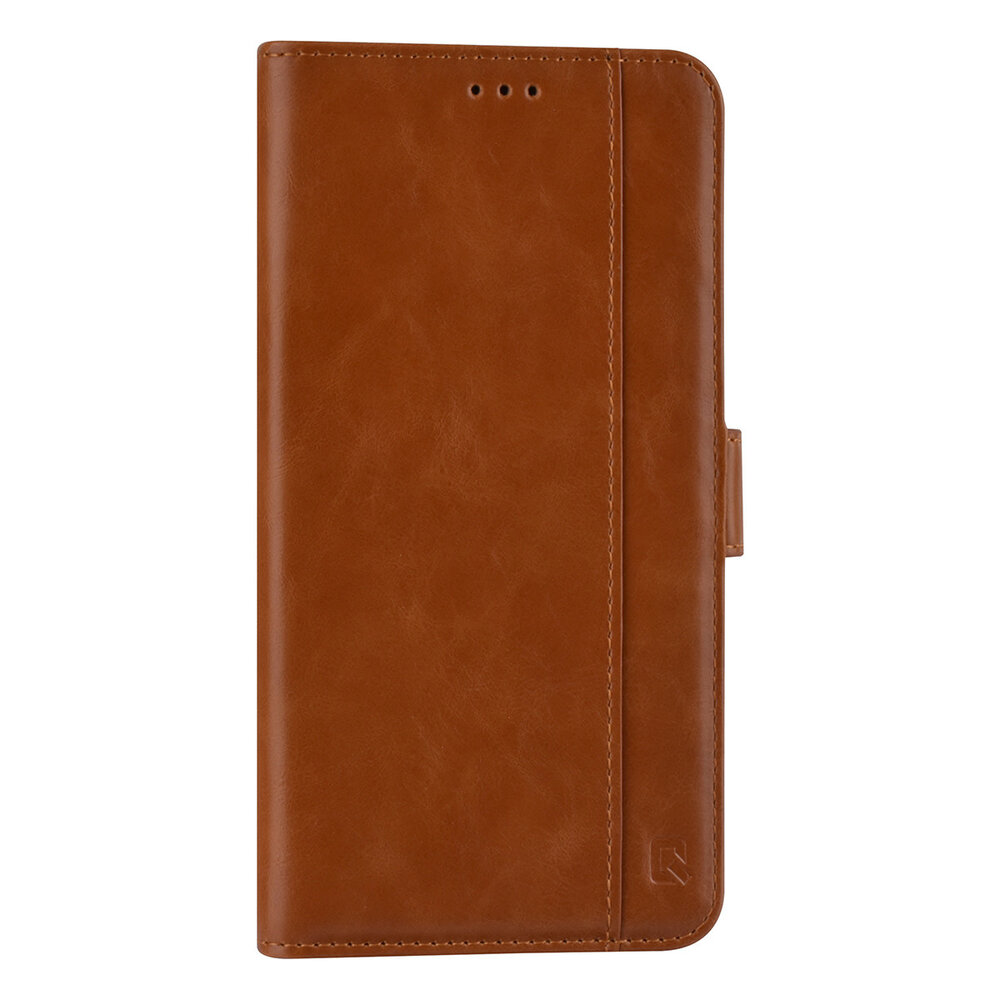 UNIQ Accessory UNIQ Accessory Book type case iPhone 13 Pro Max - Card holder - Magnetic closure - Dark Brown UNIQ Accessory UNIQ Accessory Book type case iPhone 13 Pro Max - Card holder - Magnetic closure - Dark Brown