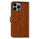 UNIQ Accessory UNIQ Accessory Book type case iPhone 13 Pro Max - Card holder - Magnetic closure - Dark Brown UNIQ Accessory UNIQ Accessory Book type case iPhone 13 Pro Max - Card holder - Magnetic closure - Dark Brown