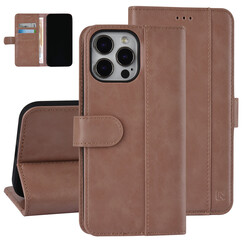 UNIQ Accessory Roze hoesje voor iPhone 13 Pro Max - Book Case - Pasjeshouder voor 3 pasjes - Magneetsluiting