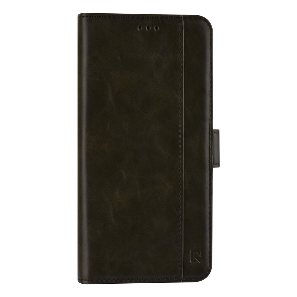 UNIQ Accessory UNIQ Accessory Book type housse iPhone 13 Pro Max - Porte-cartes - Fermeture magnétique - Vert foncé UNIQ Accessory UNIQ Accessory Book type housse iPhone 13 Pro Max - Porte-cartes - Fermeture magnétique - Vert foncé