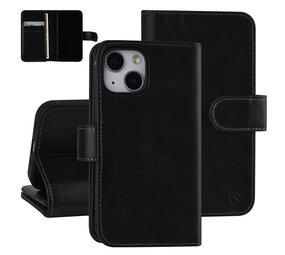 UNIQ Accessory UNIQ Accessory Book-Case hul iPhone 13 Mini - Kartenhalter 6x - Magnetverschluss - Schwarz UNIQ Accessory UNIQ Accessory Book-Case hul iPhone 13 Mini - Kartenhalter 6x - Magnetverschluss - Schwarz