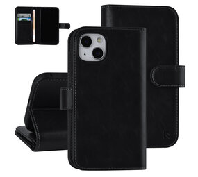 UNIQ Accessory UNIQ Accessory Book type case iPhone 13 & 14 - Card holder - Magnetic closure - Black UNIQ Accessory UNIQ Accessory Book type case iPhone 13 & 14 - Card holder - Magnetic closure - Black