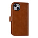 UNIQ Accessory UNIQ Accessory Bruin hoesje voor iPhone 13 & 14 - Book Case - Pasjeshouder voor 9 pasjes - Magneetsluiting UNIQ Accessory UNIQ Accessory Bruin hoesje voor iPhone 13 & 14 - Book Case - Pasjeshouder voor 9 pasjes - Magneetsluiting
