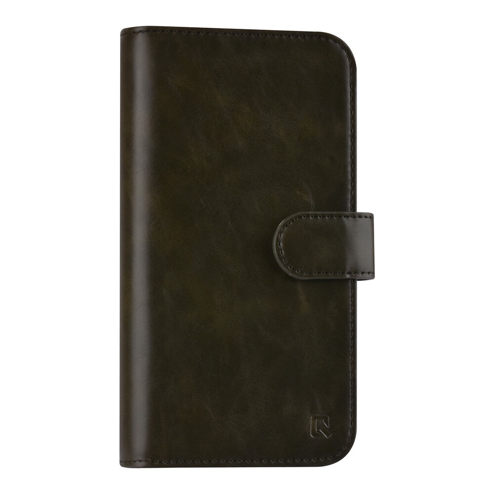 UNIQ Accessory UNIQ Accessory Book-Case hul iPhone 13 & 14 - Kartenhalter - Magnetverschluss - Dunkelgrun UNIQ Accessory UNIQ Accessory Book-Case hul iPhone 13 & 14 - Kartenhalter - Magnetverschluss - Dunkelgrun