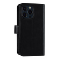 UNIQ Accessory UNIQ Accessory Zwart hoesje voor iPhone 13 Pro - Book Case - Pasjeshouder voor 9 pasjes - Magneetsluiting
