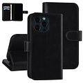 UNIQ Accessory UNIQ Accessory Zwart hoesje voor iPhone 13 Pro - Book Case - Pasjeshouder voor 9 pasjes - Magneetsluiting