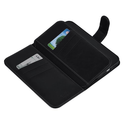 UNIQ Accessory UNIQ Accessory Zwart hoesje voor iPhone 13 Pro - Book Case - Pasjeshouder voor 9 pasjes - Magneetsluiting