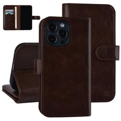 UNIQ Accessory Book-Case hul iPhone 13 Pro - Kartenhalter - Magnetverschluss - Braun