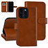 UNIQ Accessory Book type housse iPhone 13 Pro - Porte-cartes - Fermeture magnétique - Marron UNIQ Accessory Book type housse iPhone 13 Pro - Porte-cartes - Fermeture magnétique - Marron