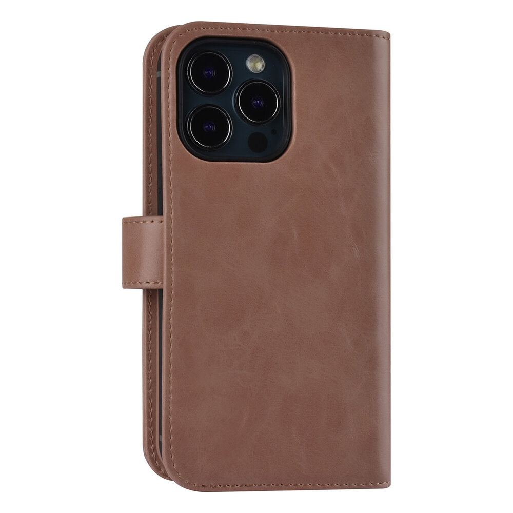 UNIQ Accessory UNIQ Accessory Roze hoesje voor iPhone 13 Pro - Book Case - Pasjeshouder voor 9 pasjes - Magneetsluiting UNIQ Accessory UNIQ Accessory Roze hoesje voor iPhone 13 Pro - Book Case - Pasjeshouder voor 9 pasjes - Magneetsluiting