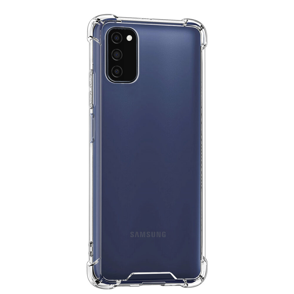 TPU Coque Galaxy A03s - Antishock - Transparent TPU Coque Galaxy A03s - Antishock - Transparent
