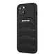 Mercedes-Benz AMG Coque arrière rigide iPhone 13 Mini - Debossed Lines - White Logo - Noir Mercedes-Benz AMG Coque arrière rigide iPhone 13 Mini - Debossed Lines - White Logo - Noir