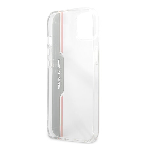 Mercedes-Benz AMG Coque arrière rigide iPhone 13 Mini - Electroplated Black & Red - Transparent Mercedes-Benz AMG Coque arrière rigide iPhone 13 Mini - Electroplated Black & Red - Transparent