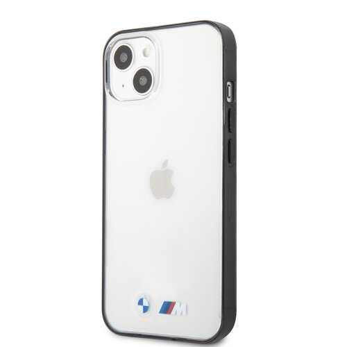 BMW BMW Hardcase iPhone 13 Mini - Black Edges - Transparent
