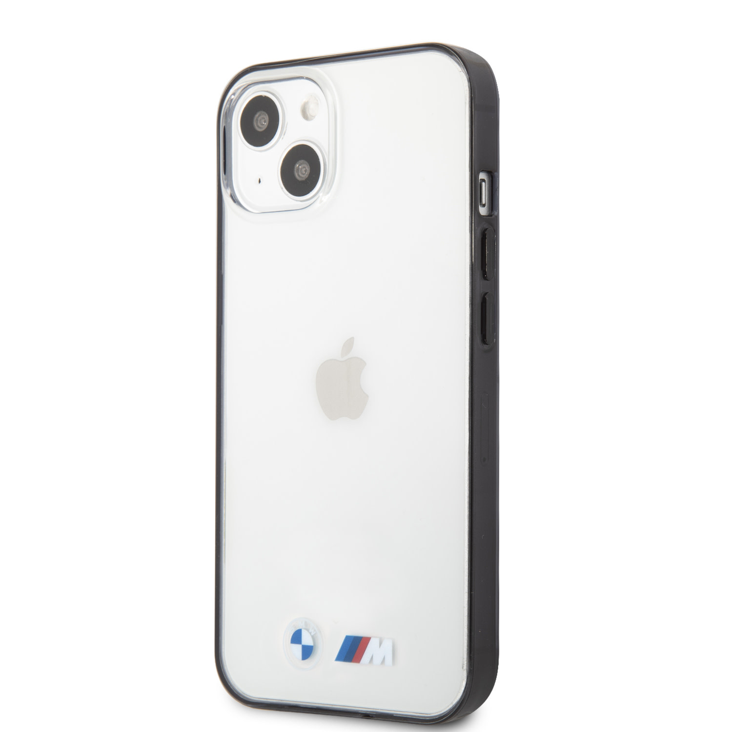 BMW BMW iPhone 13 Mini Hardcase Backcover - Black Edges - Transparant, foto 2 van 6