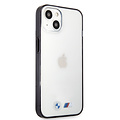 BMW BMW Hardcase-Rückseite iPhone 13 Mini - Black Edges - Transparent