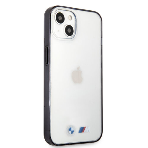 BMW BMW Hardcase-Rückseite iPhone 13 Mini - Black Edges - Transparent
