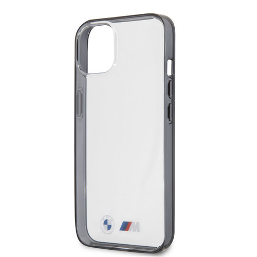 BMW BMW Hardcase-Rückseite iPhone 13 Mini - Black Edges - Transparent