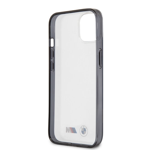 BMW BMW Hardcase iPhone 13 Mini - Black Edges - Transparent