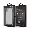 BMW BMW Hardcase iPhone 13 Mini - Black Edges - Transparent