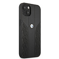 BMW BMW Coque arrière rigide iPhone 13 Mini - Perforated Curve - Noir