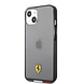 Ferrari Ferrari Hardcase-Rückseite iPhone 13 Mini - Italia - Transparent Outline - Schwarz Ferrari Ferrari Hardcase-Rückseite iPhone 13 Mini - Italia - Transparent Outline - Schwarz
