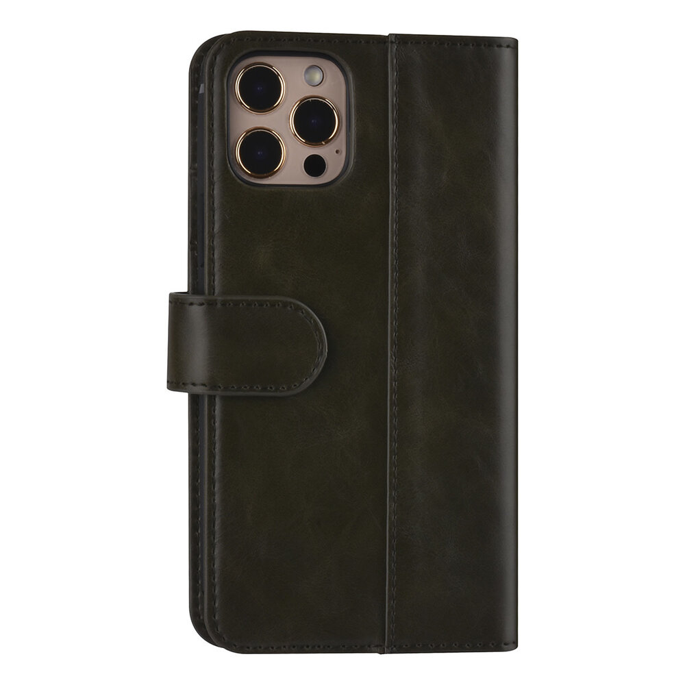 UNIQ Accessory UNIQ Accessory iPhone 12 - 12 Pro Dark green Book type case - PU leather UNIQ Accessory UNIQ Accessory iPhone 12 - 12 Pro Dark green Book type case - PU leather