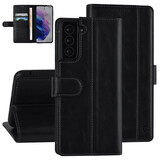 UNIQ Accessory UNIQ Accessory Galaxy S21 Plus Book Case hoesje - Zwart - Pasjeshouder 3 pasjes - PU Leather UNIQ Accessory UNIQ Accessory Galaxy S21 Plus Book Case hoesje - Zwart - Pasjeshouder 3 pasjes - PU Leather