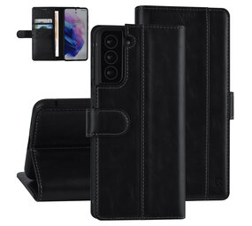UNIQ Accessory UNIQ Accessory Galaxy S21 Plus Book Case hoesje - Zwart - Pasjeshouder 3 pasjes - PU Leather UNIQ Accessory UNIQ Accessory Galaxy S21 Plus Book Case hoesje - Zwart - Pasjeshouder 3 pasjes - PU Leather
