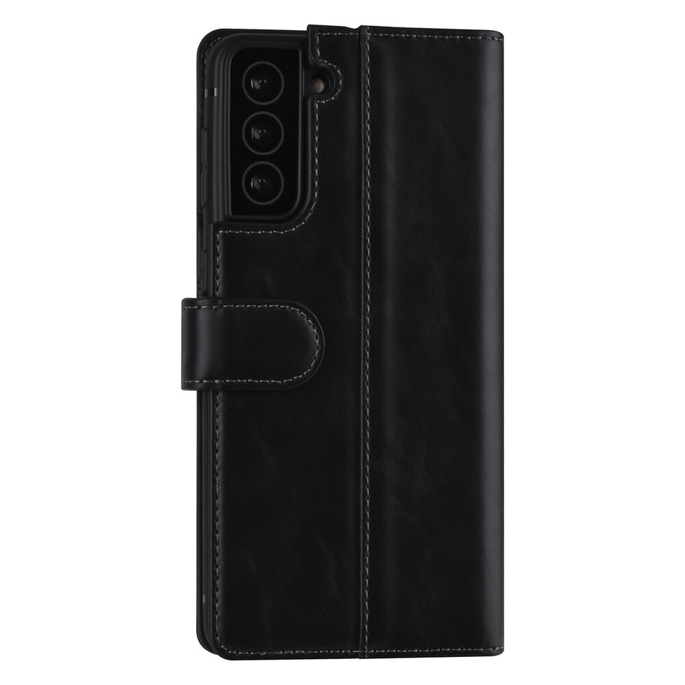 UNIQ Accessory UNIQ Accessory Galaxy S21 Plus Book Case hoesje - Zwart - Pasjeshouder 3 pasjes - PU Leather UNIQ Accessory UNIQ Accessory Galaxy S21 Plus Book Case hoesje - Zwart - Pasjeshouder 3 pasjes - PU Leather