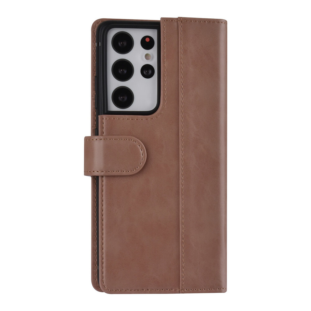 UNIQ Accessory UNIQ Accessory Galaxy S21 Ultra Book Case hoesje - Rose Gold - Pasjeshouder 3 pasjes - PU Leather UNIQ Accessory UNIQ Accessory Galaxy S21 Ultra Book Case hoesje - Rose Gold - Pasjeshouder 3 pasjes - PU Leather