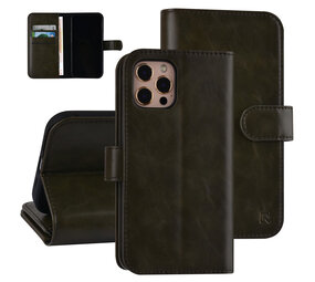UNIQ Accessory UNIQ Accessory Book type case iPhone 12 - 12 Pro - Dark Green - PU Leather UNIQ Accessory UNIQ Accessory Book type case iPhone 12 - 12 Pro - Dark Green - PU Leather