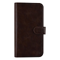 UNIQ Accessory UNIQ Accessory iPhone 12 Pro Max Leren Book Case hoesje - DonkerBruin - Pasjeshouder voor 9 pasjes - Magneetsluiting