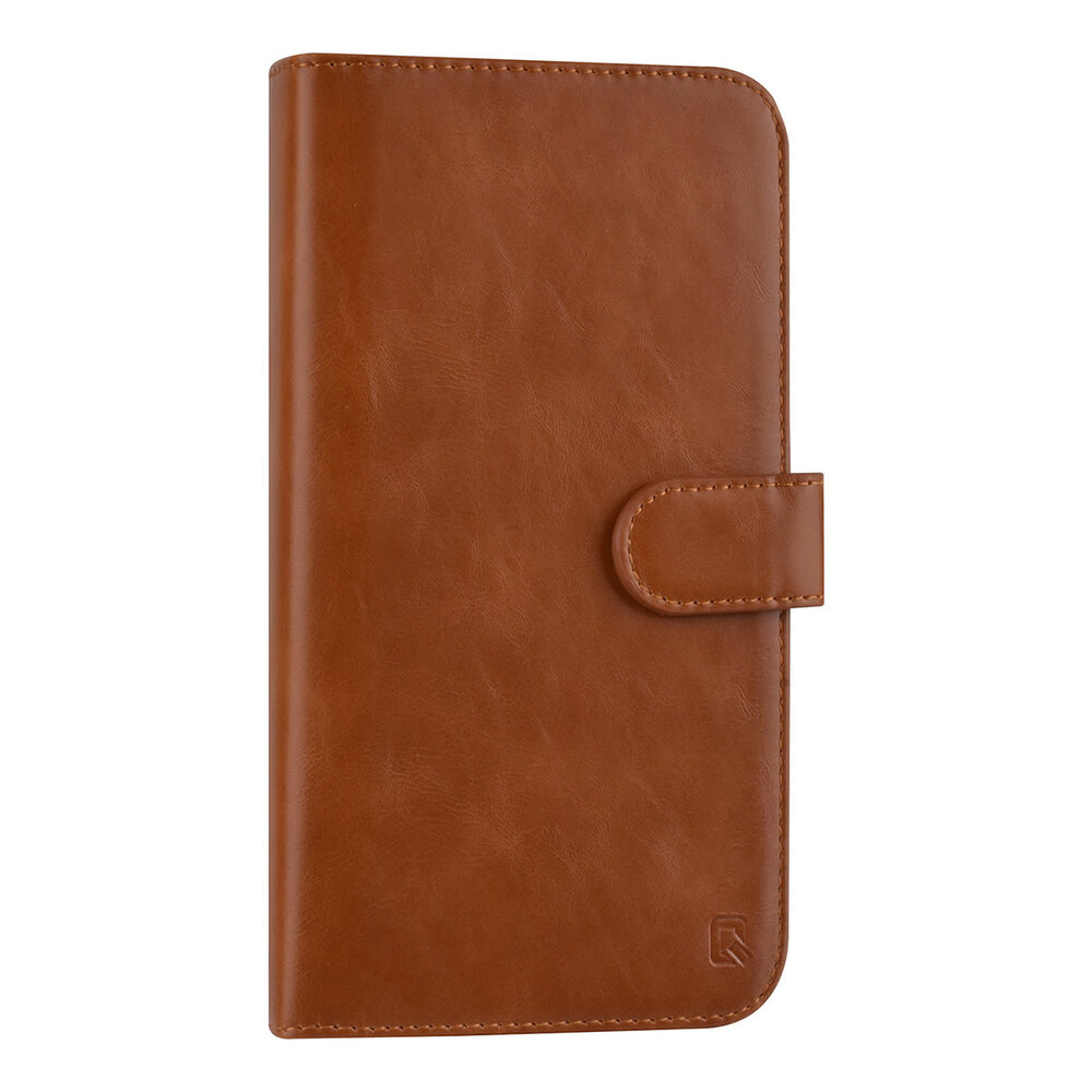 UNIQ Accessory UNIQ Accessory iPhone 12 Pro Max Leren Book Case hoesje - Licht Bruin - Pasjeshouder voor 9 pasjes - Magneetsluiting UNIQ Accessory UNIQ Accessory iPhone 12 Pro Max Leren Book Case hoesje - Licht Bruin - Pasjeshouder voor 9 pasjes - Magneetsluiting