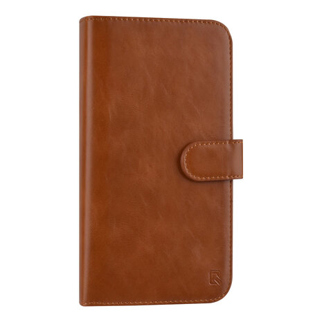 UNIQ Accessory UNIQ Accessory iPhone 12 Pro Max Leren Book Case hoesje - Licht Bruin - Pasjeshouder voor 9 pasjes - Magneetsluiting UNIQ Accessory UNIQ Accessory iPhone 12 Pro Max Leren Book Case hoesje - Licht Bruin - Pasjeshouder voor 9 pasjes - Magneetsluiting