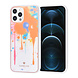 UNIQ Accessory UNIQ Classic Case iPhone 12 - 12 Pro TPU Coque - Graffiti Orange UNIQ Accessory UNIQ Classic Case iPhone 12 - 12 Pro TPU Coque - Graffiti Orange