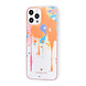 UNIQ Accessory UNIQ Classic Case iPhone 12 - 12 Pro TPU Coque - Graffiti Orange UNIQ Accessory UNIQ Classic Case iPhone 12 - 12 Pro TPU Coque - Graffiti Orange