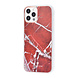 UNIQ Accessory UNIQ Classic Case iPhone 12 - 12 Pro TPU Coque - Marble Red UNIQ Accessory UNIQ Classic Case iPhone 12 - 12 Pro TPU Coque - Marble Red